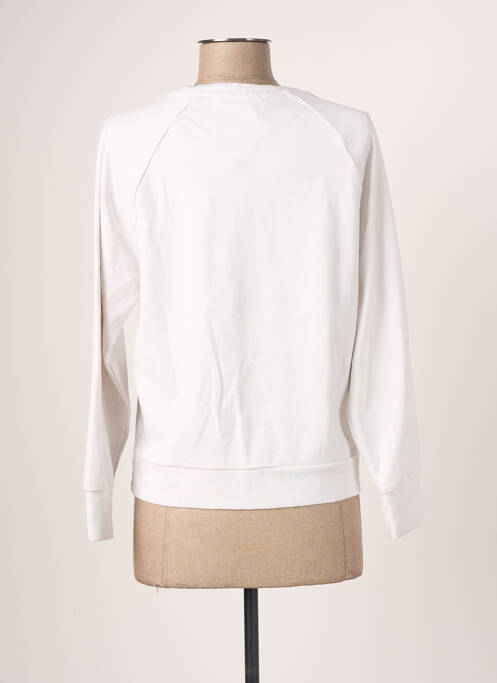 Sweat-shirt tissage jersey manches longues blanc LOIS homme
