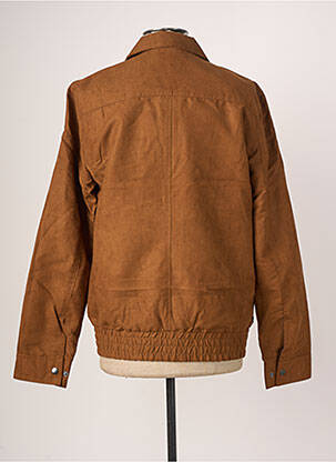 Blouson finition intérieure doublure imprimée marron DAMART homme