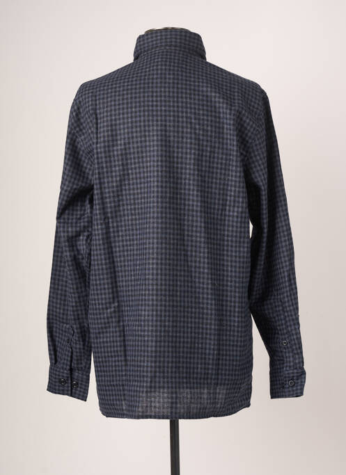 Chemise manches longues bleu DAMART pour homme