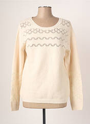 Pull beige THERMOLACTYL BY DAMART pour femme seconde vue