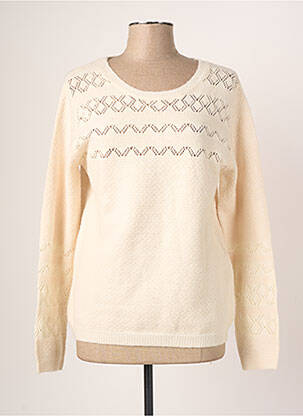 Pull beige THERMOLACTYL BY DAMART pour femme