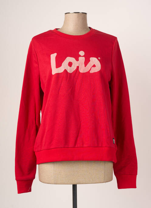 Sweat-shirt rouge LOIS pour femme