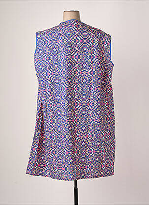 Robe mi-longue sans manche sans manche bleu DAMART femme