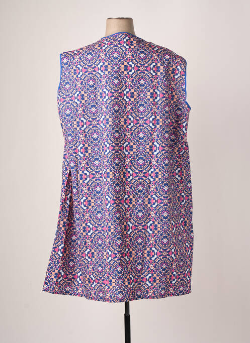 Robe mi-longue sans manche sans manche bleu DAMART femme