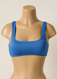Haut de maillot de bain stretch haut bandeau bleu PRINCESSE TAM-TAM femme