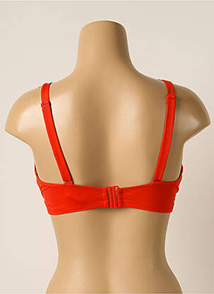 Haut de maillot de bain bretelles élastiquées ajustables haut soutien-gorge balconnet rouge PRINCESSE TAM-TAM femme