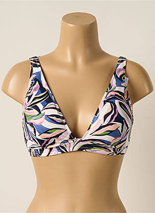 Haut de maillot de bain haut triangles haut triangles bleu PRINCESSE TAM-TAM femme