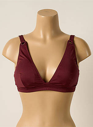 Haut de maillot de bain haut triangles haut triangles marron PRINCESSE TAM-TAM femme