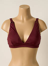 Haut de maillot de bain haut triangles haut triangles marron PRINCESSE TAM-TAM femme