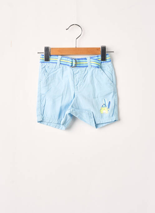 Bermuda taille élastique taille élastique bleu DU PAREIL AU MÊME garcon