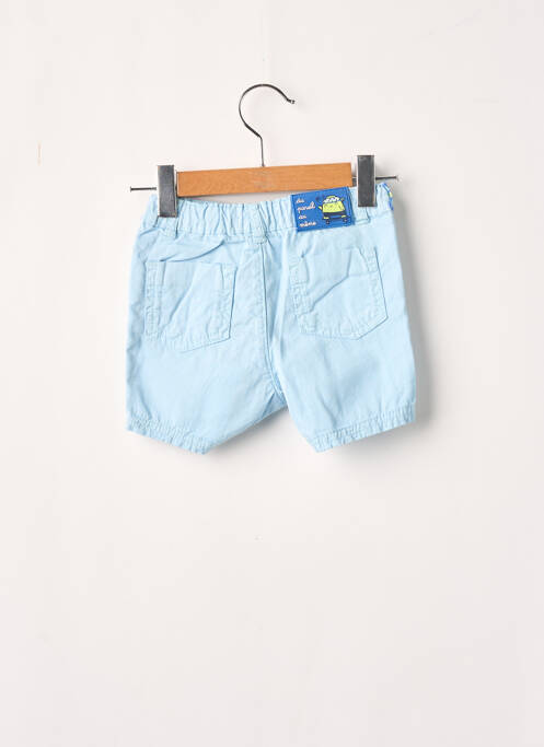 Bermuda taille élastique taille élastique bleu DU PAREIL AU MÊME garcon
