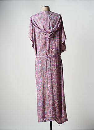 Veste kimono coupe fluide violet PURPLE QUEEN femme