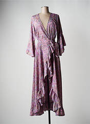 Robe longue violet PURPLE QUEEN pour femme seconde vue