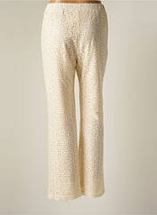 Pantalon large beige PEACE N'LOVE pour femme seconde vue