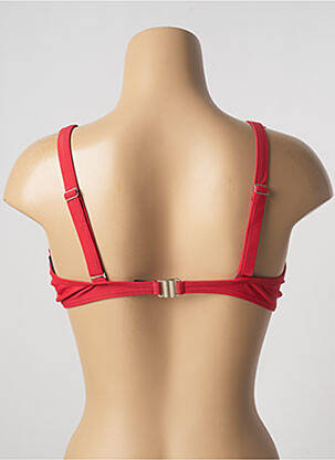 Haut de maillot de bain haut soutien-gorge emboitant haut soutien-gorge emboitant rouge SUN PROJECT femme