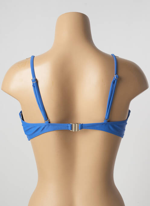 Haut de maillot de bain haut soutien-gorge moulé haut soutien-gorge moulé bleu SUN PROJECT femme