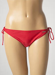 Bas de maillot de bain stretch bikini rouge SUN PROJECT femme