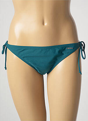 Bas de maillot de bain stretch bikini vert SUN PROJECT femme