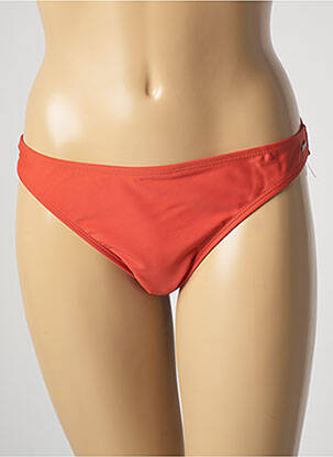 Bas de maillot de bain stretch orange SUN PROJECT femme