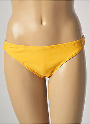 Bas de maillot de bain stretch culotte jaune SUN PROJECT femme