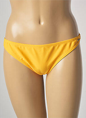 Bas de maillot de bain stretch culotte jaune SUN PROJECT femme