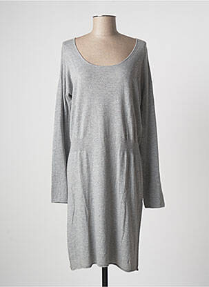 Robe pull gris DIPLODOCUS pour femme