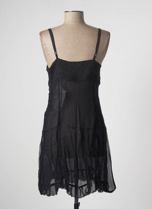 Robe courte noir MAIS IL EST OU LE SOLEIL femme