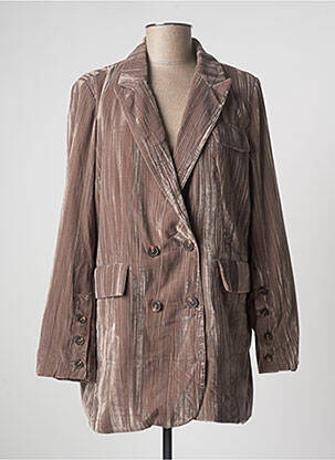 Blazer fausses poches vert JOHANNA PARIS femme