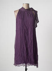 Robe mi-longue violet EDEN pour femme seconde vue