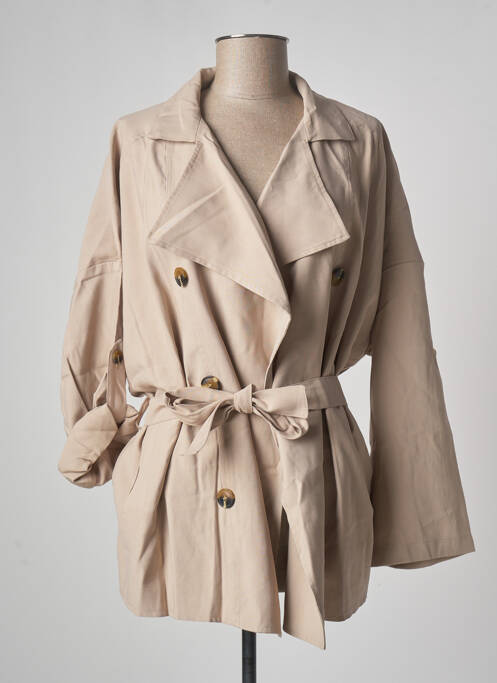 Veste casual col tailleur beige YAYA femme