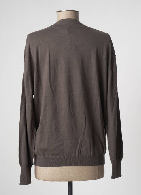 Gilet manches longues gris TERRE & MER femme