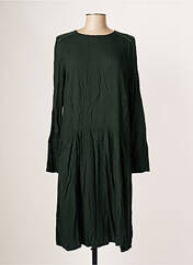 Robe mi-longue vert ZYGA pour femme seconde vue