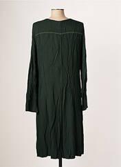 Robe mi-longue vert ZYGA pour femme seconde vue