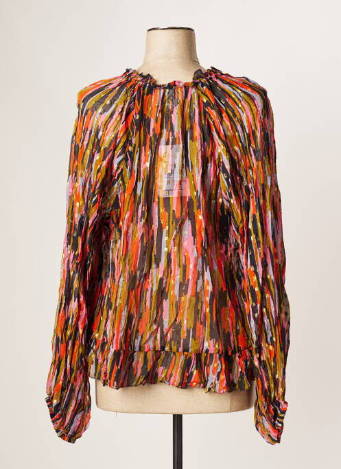 Blouse orange CKS pour femme