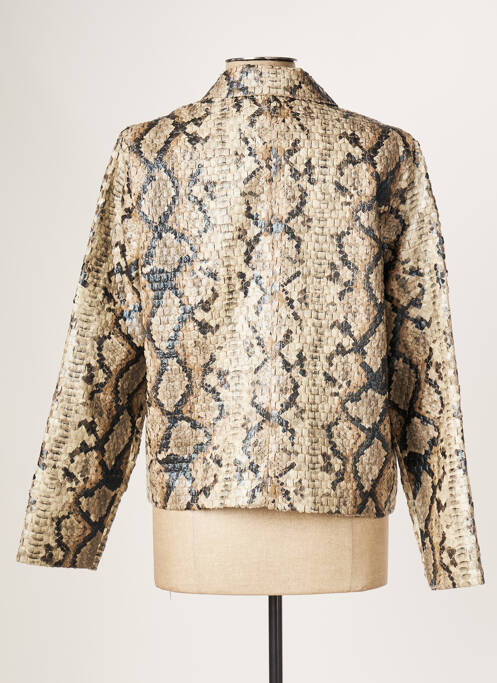 Veste casual beige JEFF GALLANO pour femme