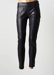 Legging effet matière satinée taille normale noir NANA NUCCI femme