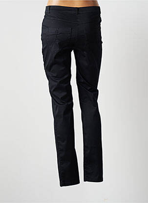 Pantalon slim tissage popeline taille normale bleu AVENTURES DES TOILES femme