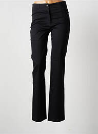 Pantalon slim tissage popeline taille normale noir PATRICK MENDES femme