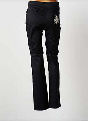 Pantalon slim tissage popeline taille normale noir PATRICK MENDES femme