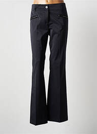 Pantalon flare taille normale taille normale bleu JC TRIGON femme