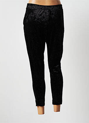 Pantalon 7/8 stretch taille normale noir EMA BLUE'S femme