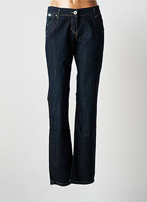 Jeans coupe slim bleu BISCOTE pour femme