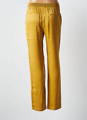 Pantalon droit jaune YAYA pour femme seconde vue
