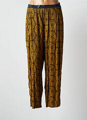 Pantalon large jaune #OOTD pour femme seconde vue