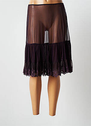 Jupon /Fond de robe violet SUN LIGHT pour femme
