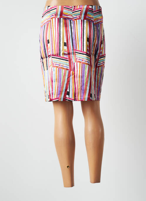 Jupe courte rouge AVENTURES DES TOILES pour femme