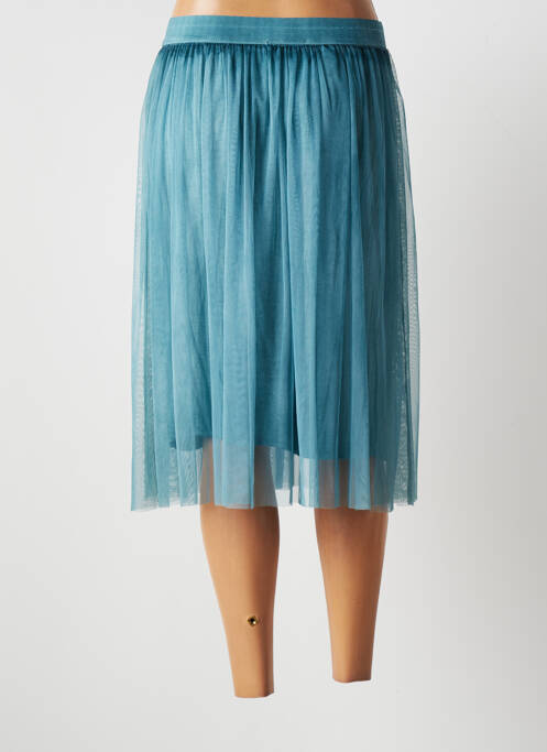 Jupe mi-longue bleu ALEXANDRE LAURENT pour femme