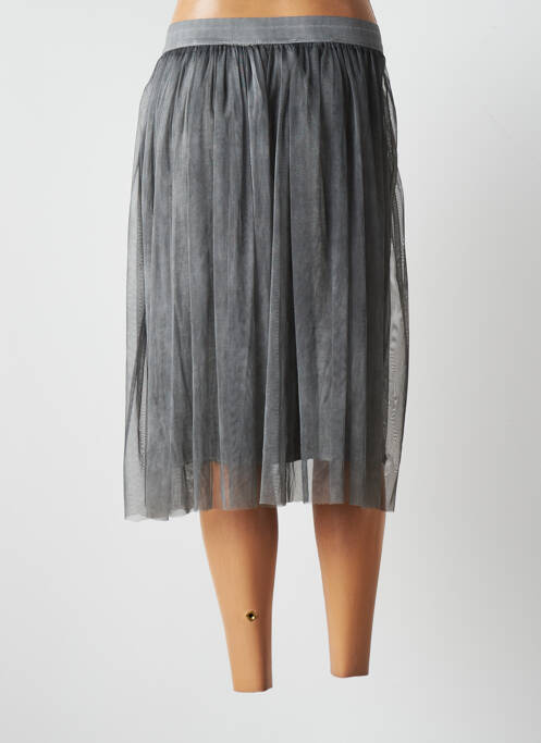 Jupe mi-longue gris ALEXANDRE LAURENT pour femme
