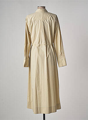 Robe longue manches longues manches longues beige RAILS femme