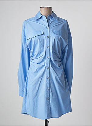 Robe courte manches longues manches longues bleu SECOND FEMALE femme